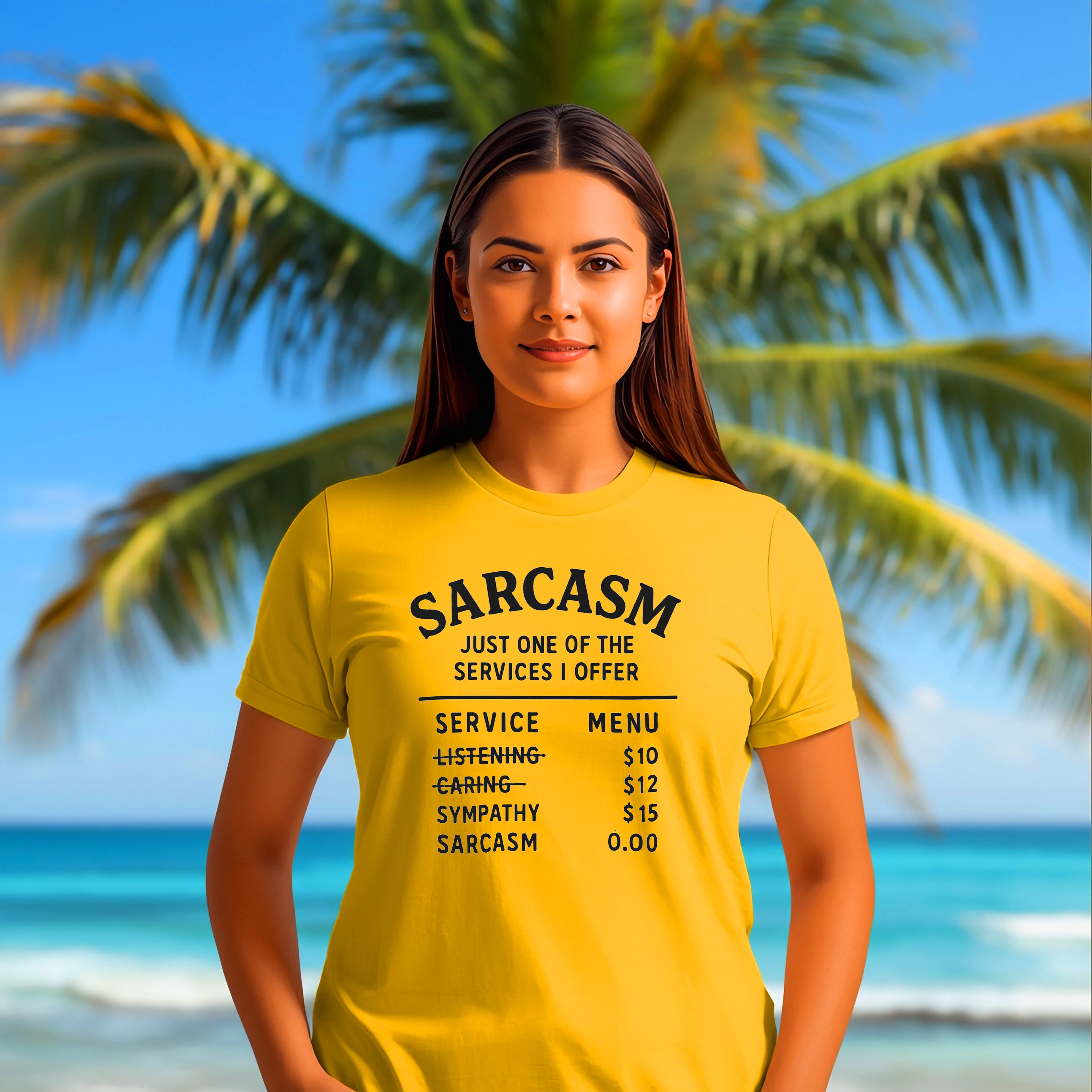 Sarcasm T-Shirt: "Just One of the Services I Offer" Funny Graphic Tee
