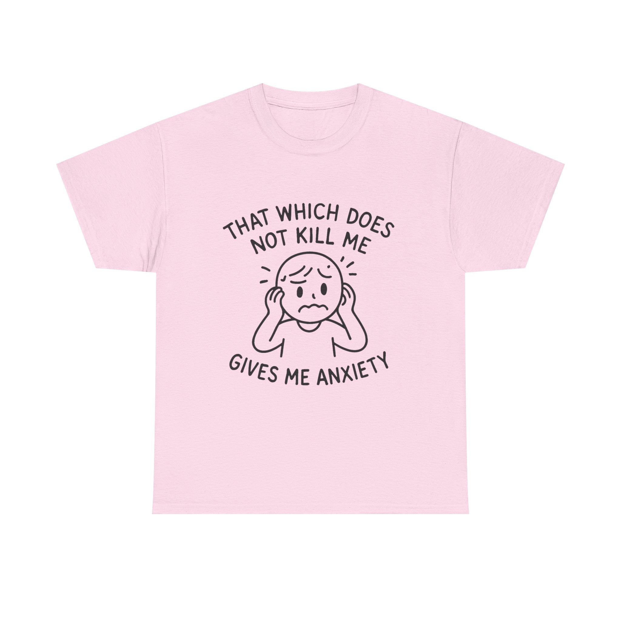 Anxiety T-Shirt: "Gives Me Anxiety" Funny Graphic Tee