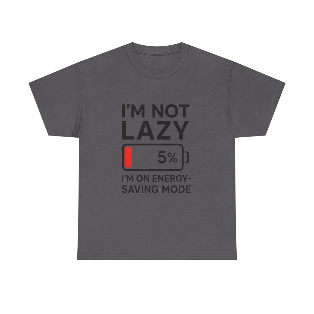 Minimalist Graphic T-Shirt: Bold Red Exclamation Point Statement Tee