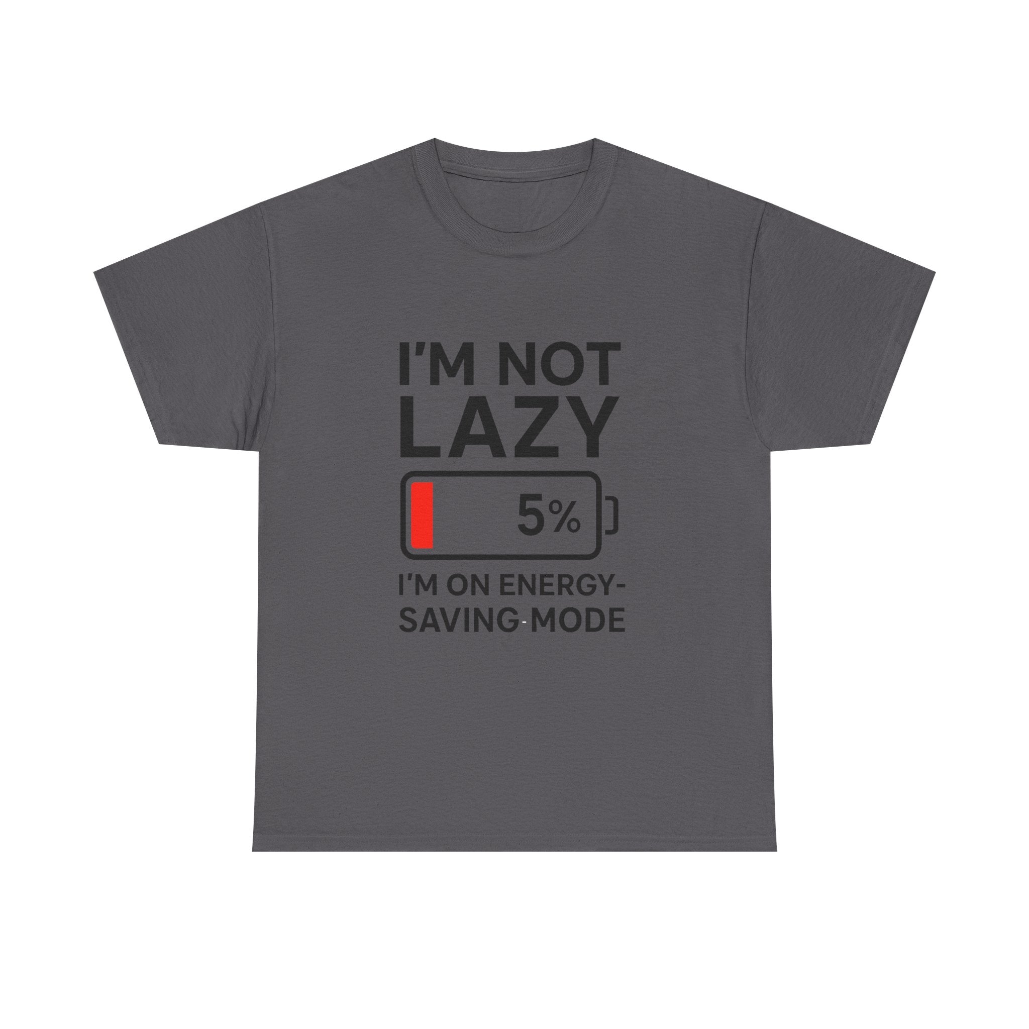 Minimalist Graphic T-Shirt: Bold Red Exclamation Point Statement Tee