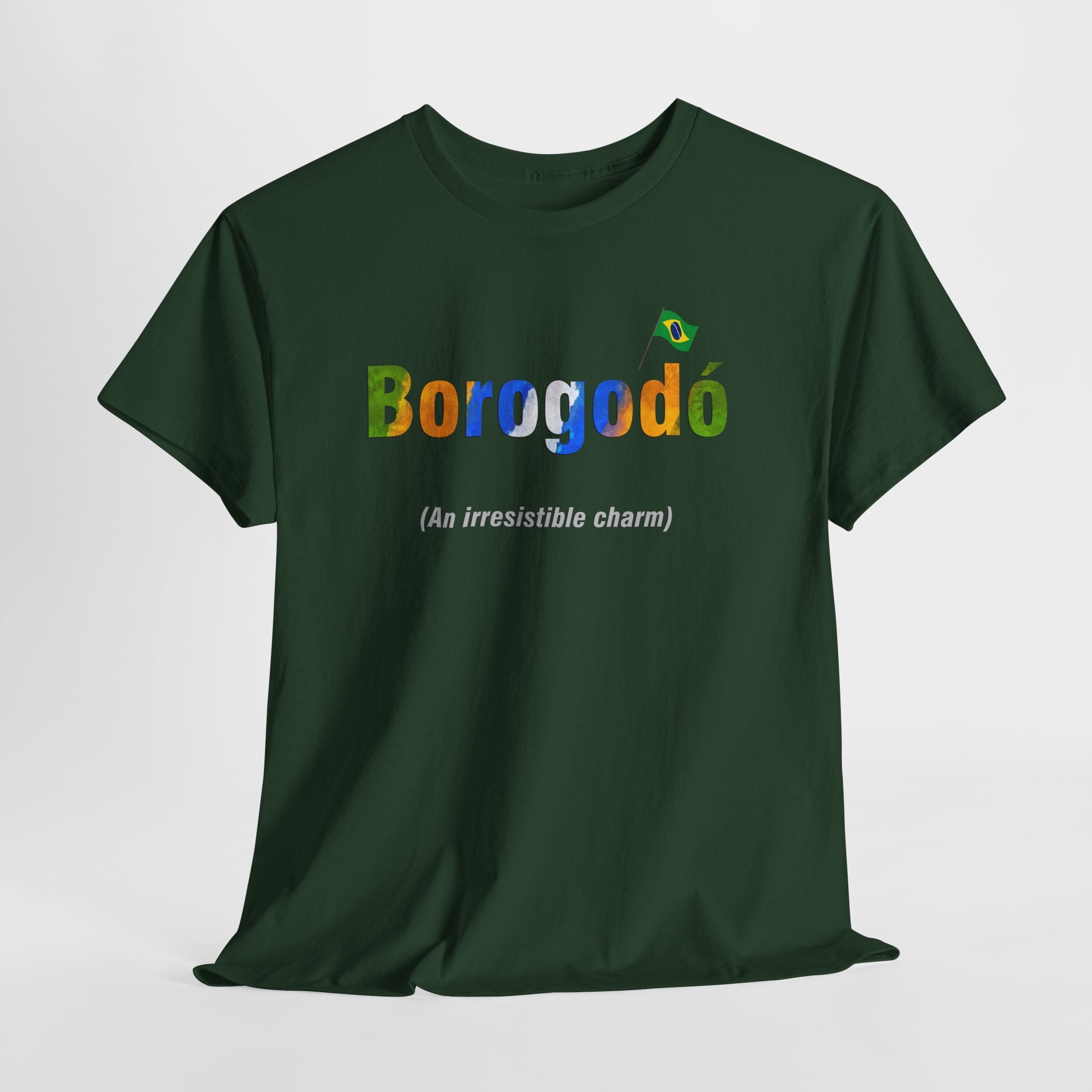 Borogodó T-Shirt: Brazilian Charm & Irresistible Vibe | Cultural Expression Tee