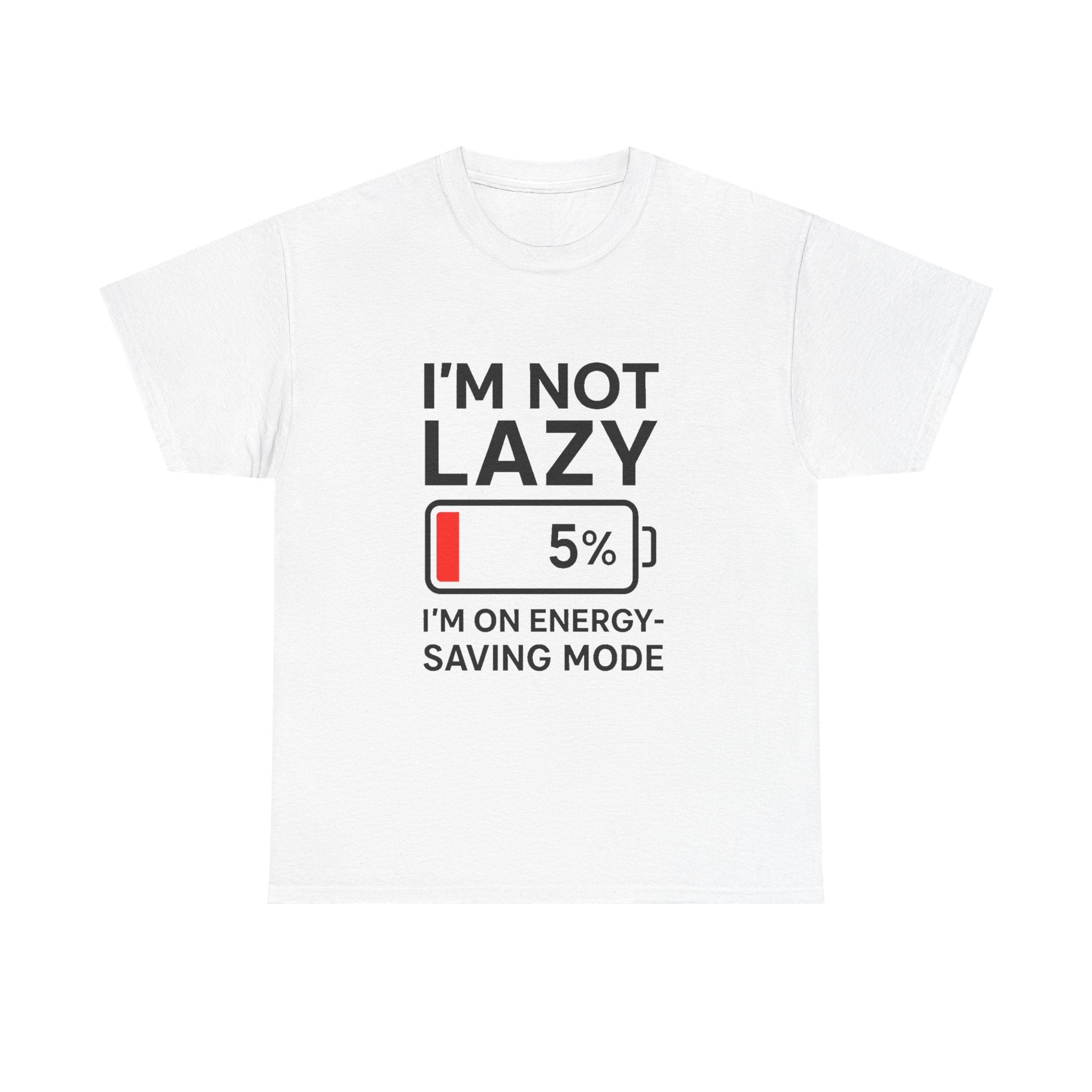 Minimalist Graphic T-Shirt: Bold Red Exclamation Point Statement Tee