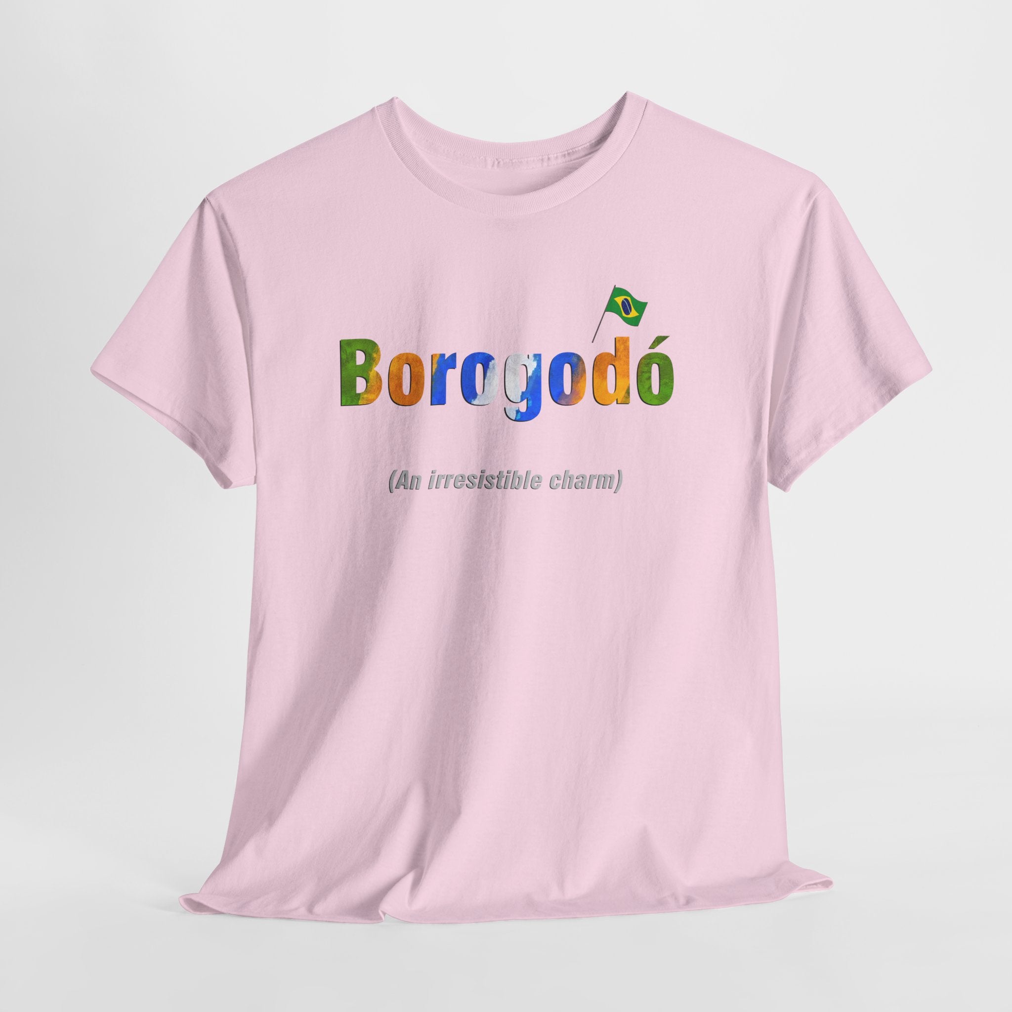 Borogodó T-Shirt: Brazilian Charm & Irresistible Vibe | Cultural Expression Tee
