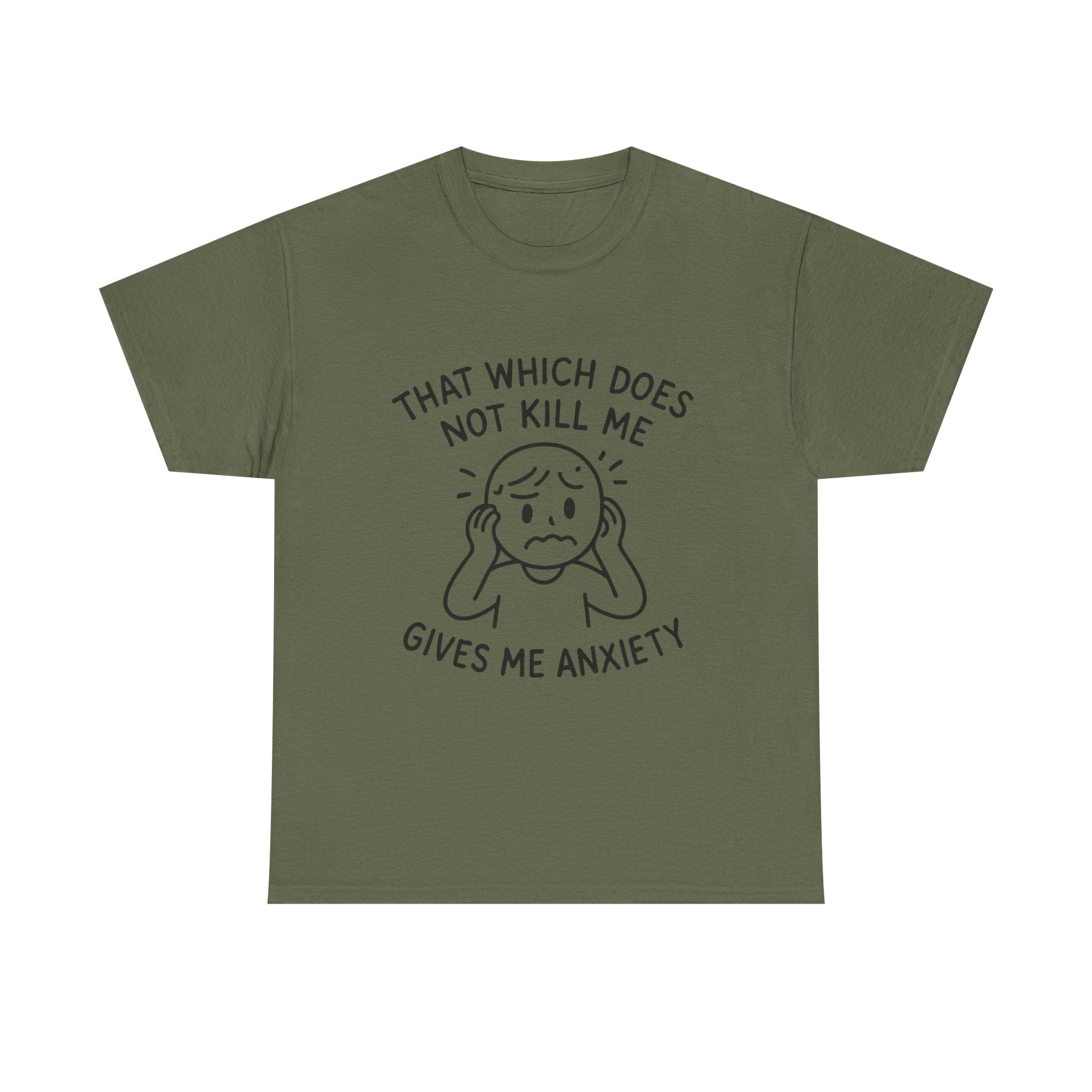 Anxiety T-Shirt: "Gives Me Anxiety" Funny Graphic Tee