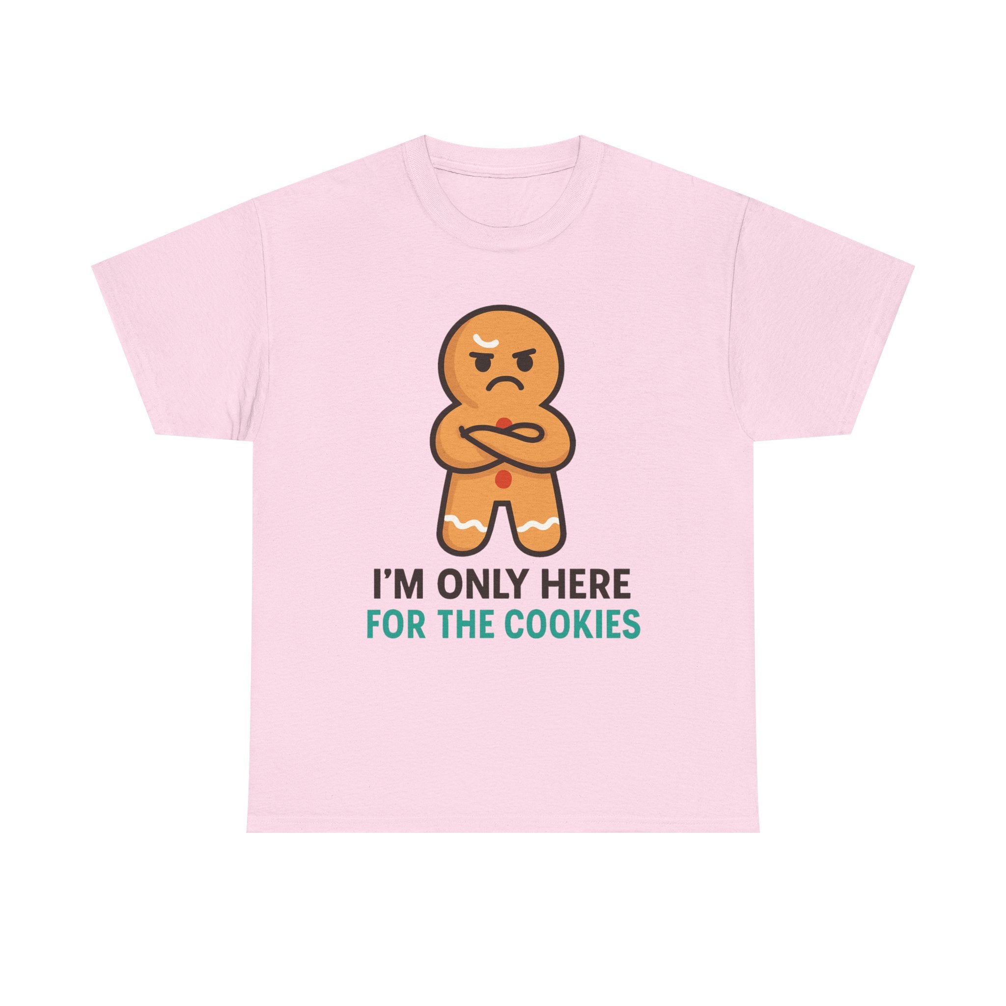 Grumpy Gingerbread Man T-Shirt | Funny Christmas Cookie Lover Gift | Gildan 5000 Heavy Cotton Tee