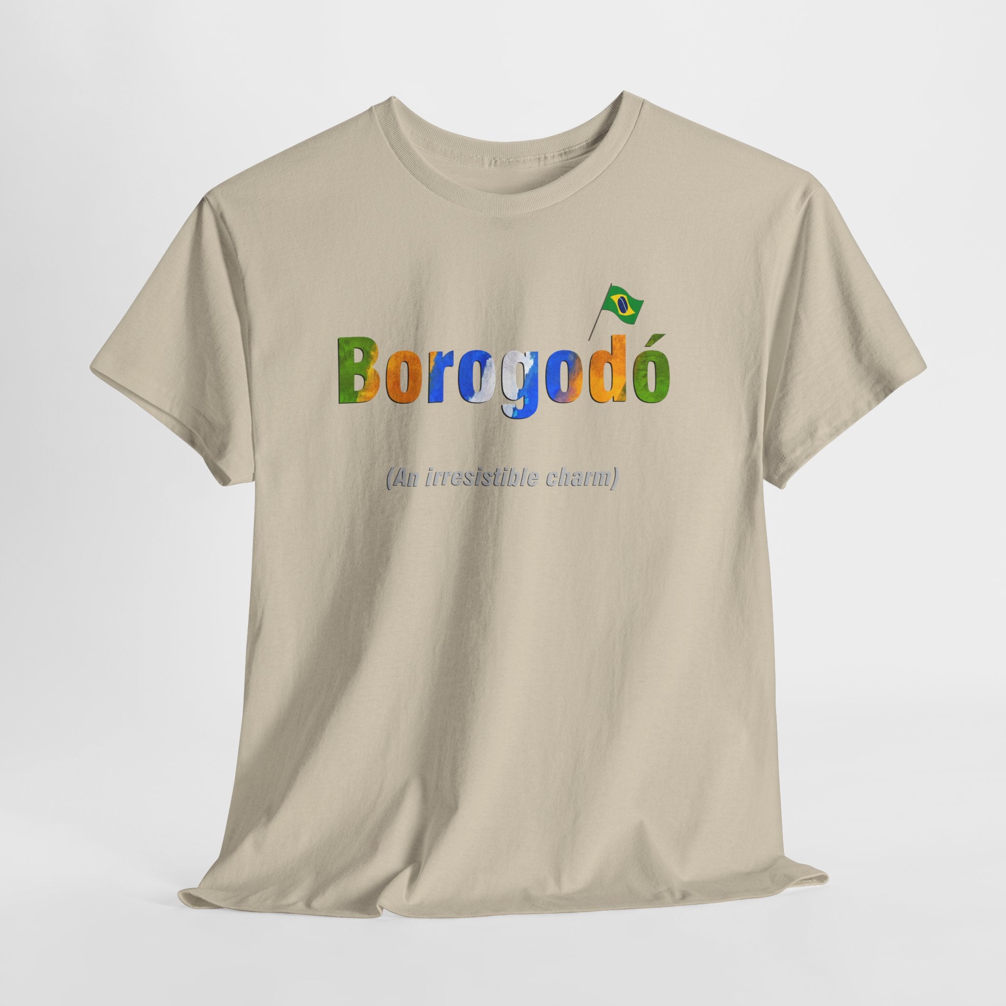 Borogodó T-Shirt: Brazilian Charm & Irresistible Vibe | Cultural Expression Tee